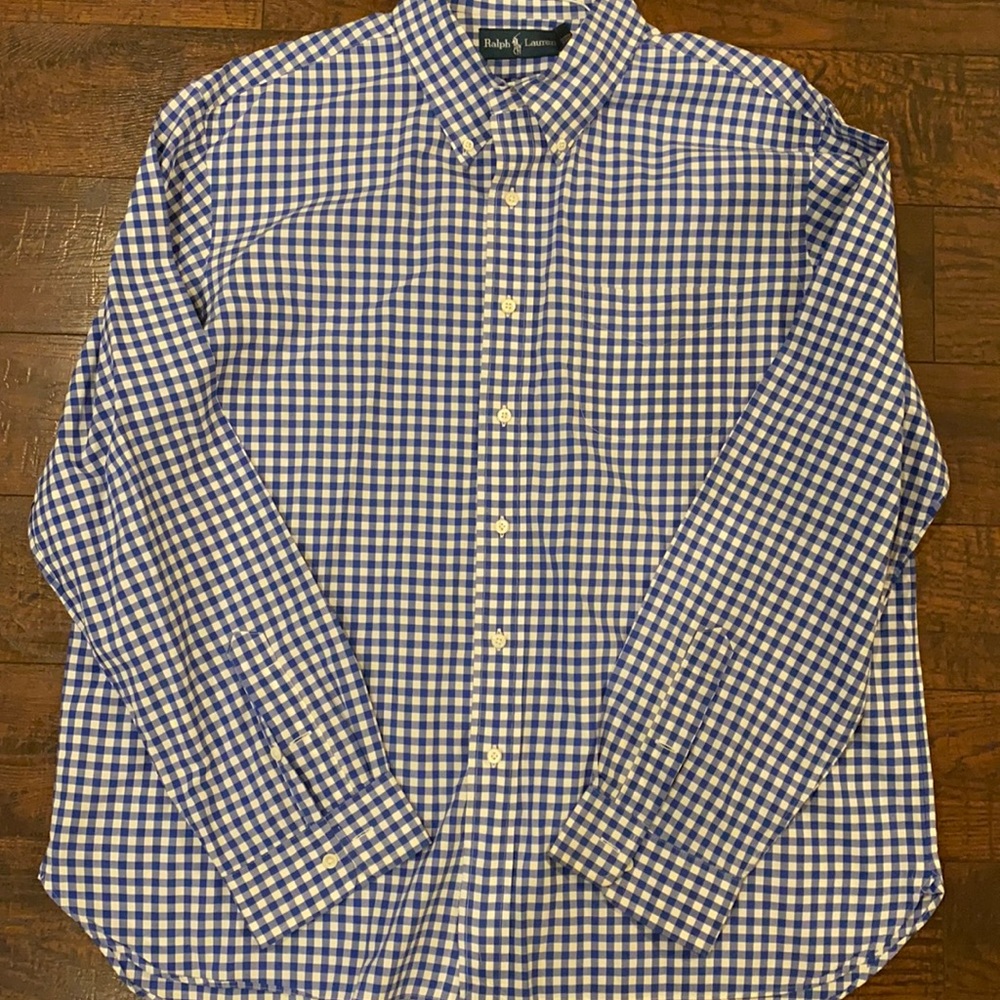 Long sleeve Ralph Lauren men’s bottom down